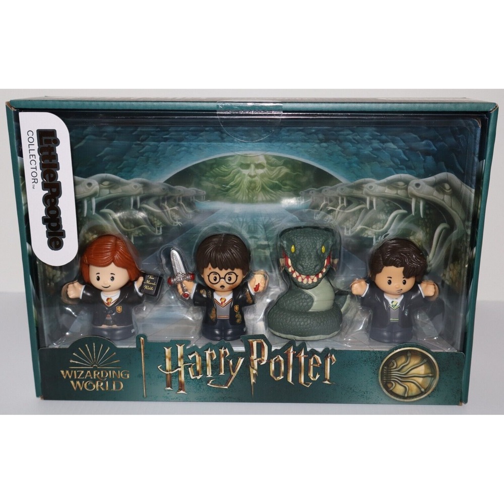 NEW Fisher Price HARRY POTTER Chamber of Secrets Little People Collector Set